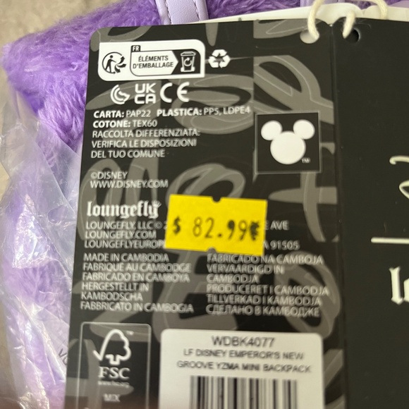 Zyma the emperors new groove loungefly - Picture 4 of 4